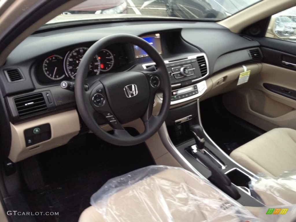 2014 Accord EX Sedan - Champagne Frost Pearl / Ivory photo #3