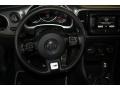 Titan Black 2014 Volkswagen Beetle R-Line Convertible Steering Wheel