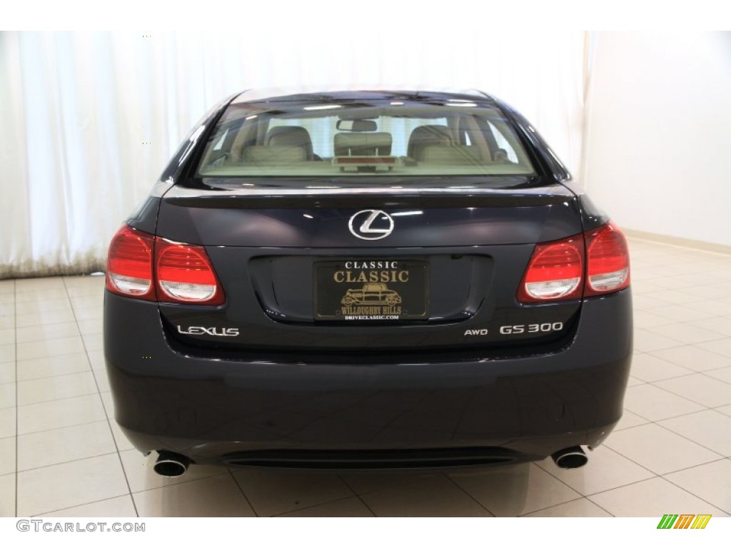 2006 GS 300 AWD - Blue Onyx Pearl / Cashmere photo #27