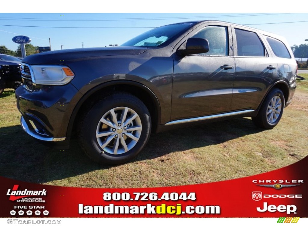 2014 Durango SXT - Granite Crystal Metallic / Black photo #1