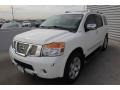 2010 Blizzard White Nissan Armada Titanium  photo #4