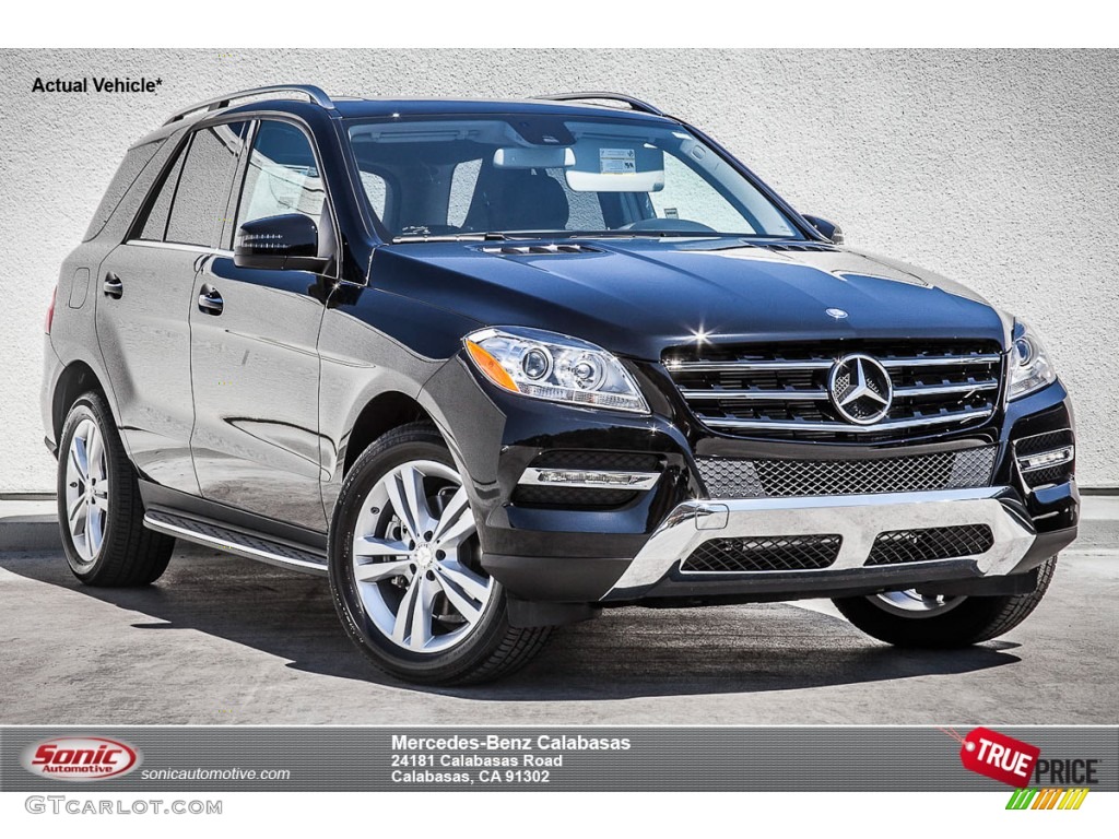 2015 ML 350 - Black / Black photo #1