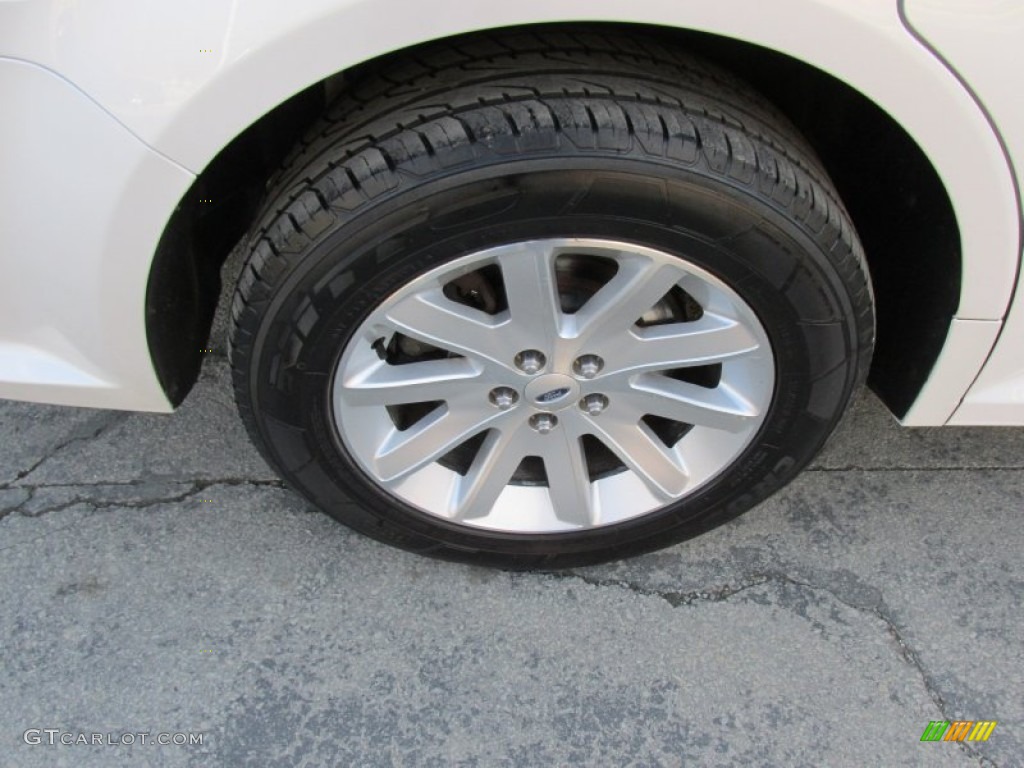 2009 Flex SEL - White Platinum Tri-Coat / Medium Light Stone photo #3