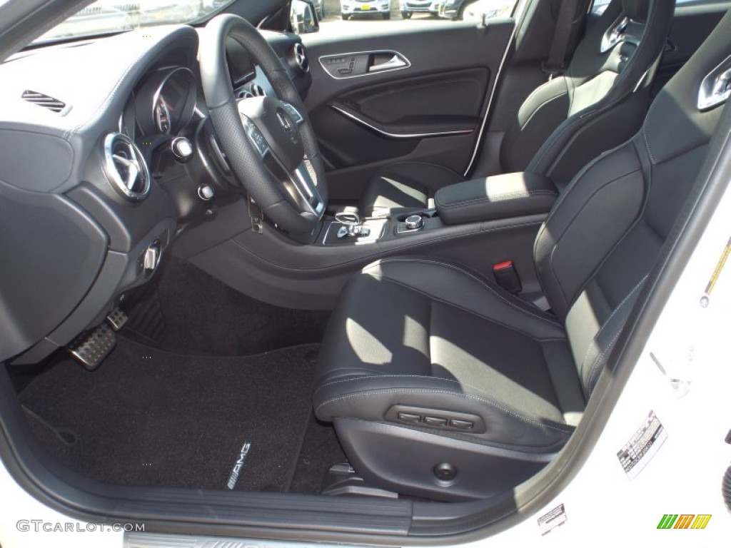 Black Interior 2015 Mercedes-Benz GLA 45 AMG 4Matic Photo #98471256