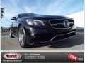 Obsidian Black Metallic 2015 Mercedes-Benz S 63 AMG 4Matic Coupe
