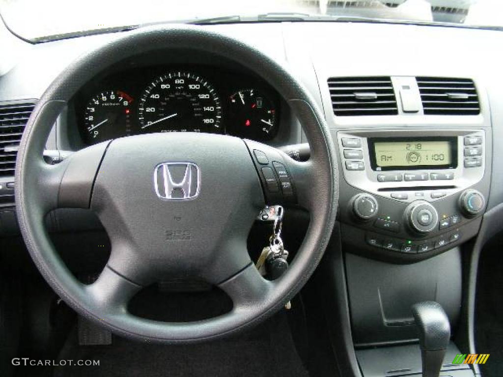 2007 Accord Value Package Sedan - Alabaster Silver Metallic / Black photo #14