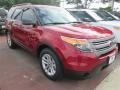 2015 Ruby Red Ford Explorer FWD  photo #7