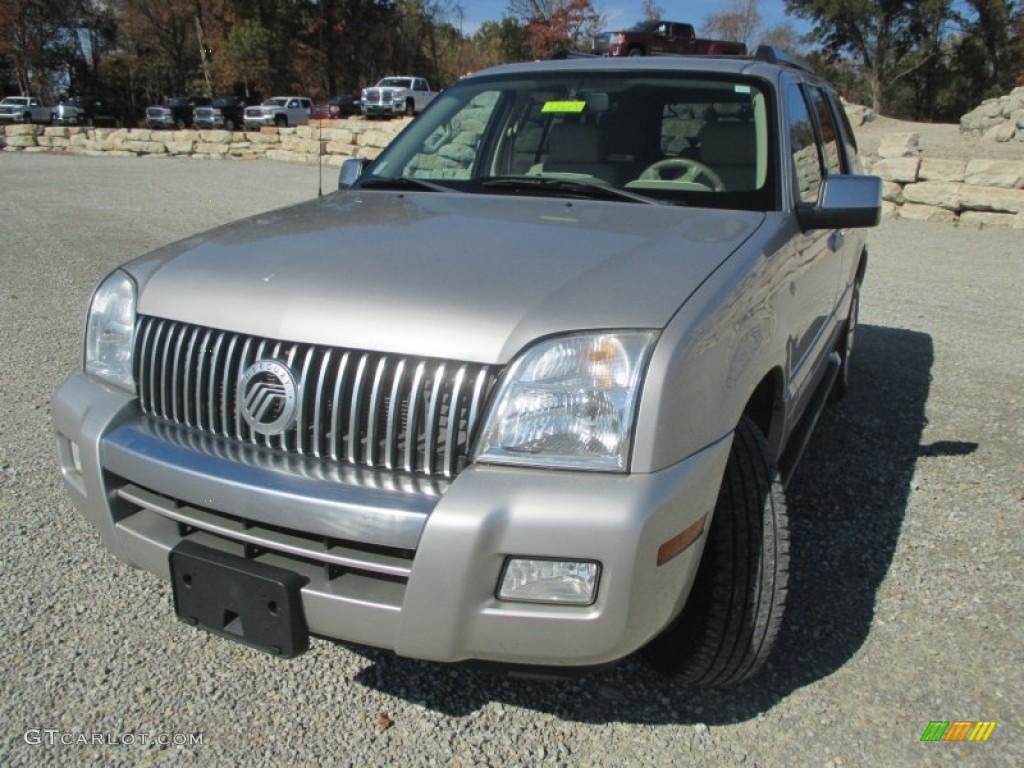 2007 Mountaineer Premier AWD - Silver Birch Metallic / Camel photo #2