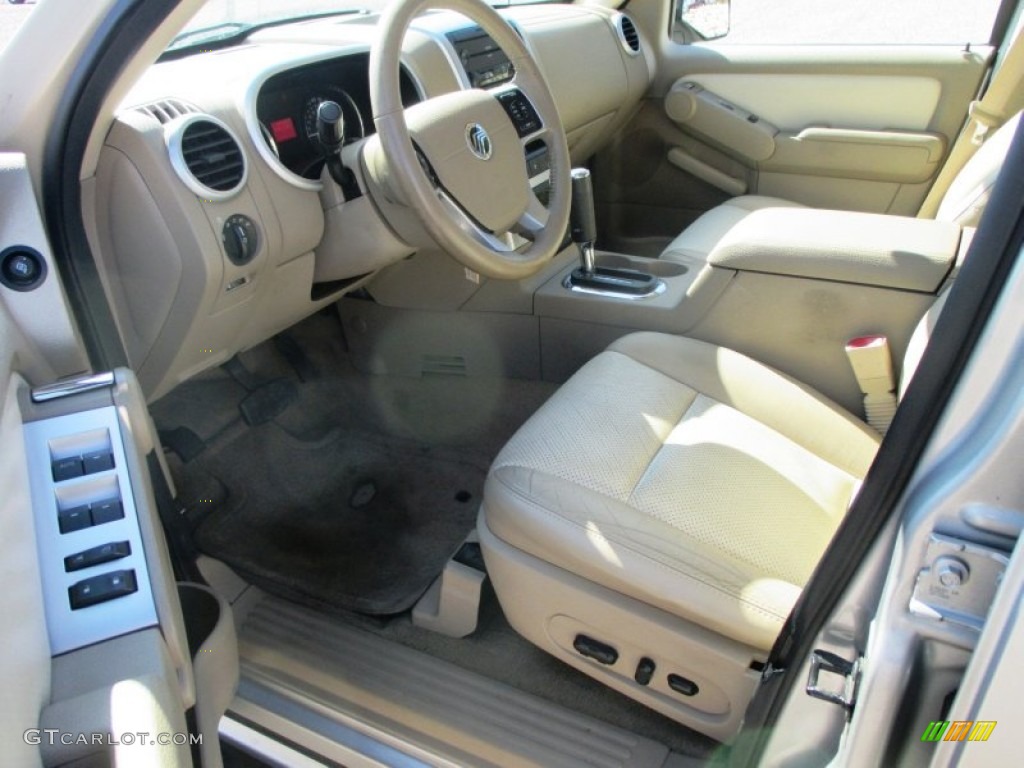 2007 Mountaineer Premier AWD - Silver Birch Metallic / Camel photo #6