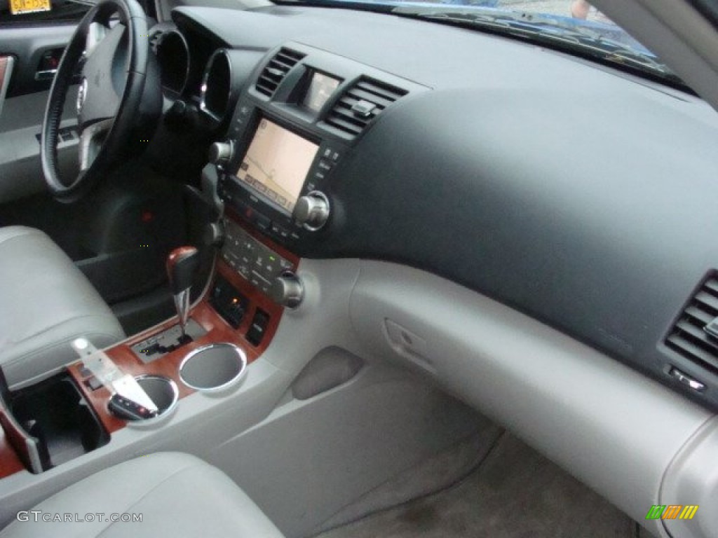 2008 Highlander Limited 4WD - Blue Streak Metallic / Ash Gray photo #27