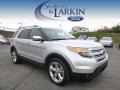2014 Ingot Silver Ford Explorer Limited 4WD  photo #1