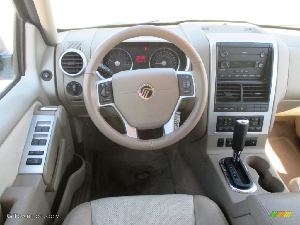 2007 Mountaineer Premier AWD - Silver Birch Metallic / Camel photo #20
