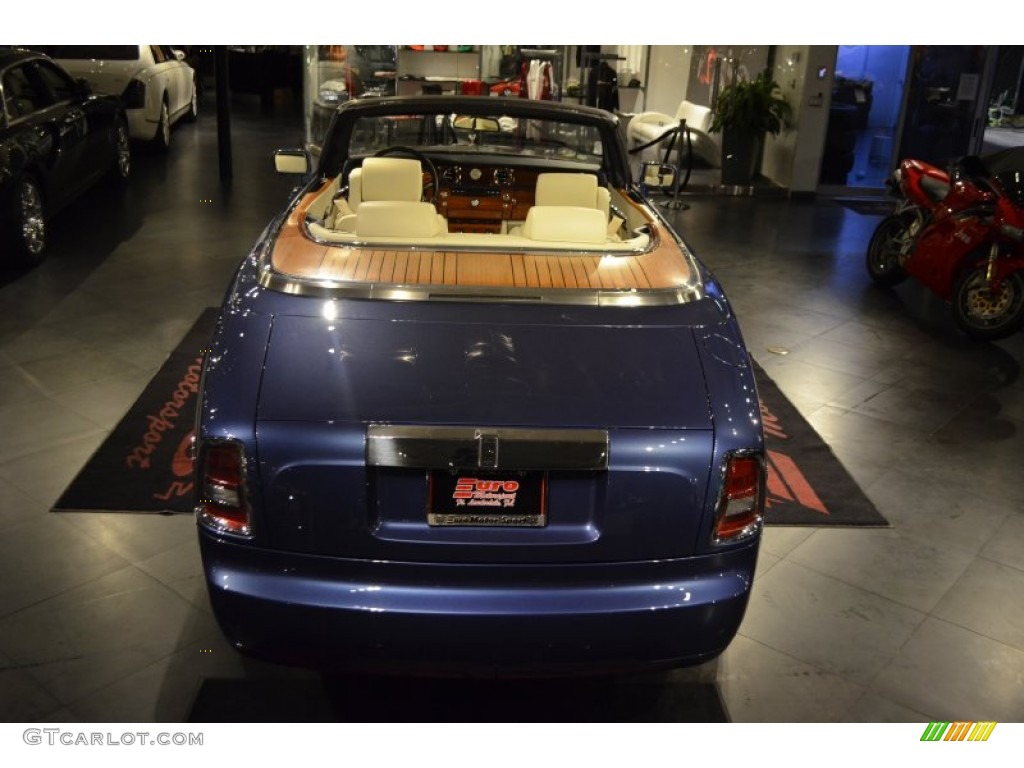 2008 Phantom Drophead Coupe  - Metropolitan Blue / Light Creme photo #5