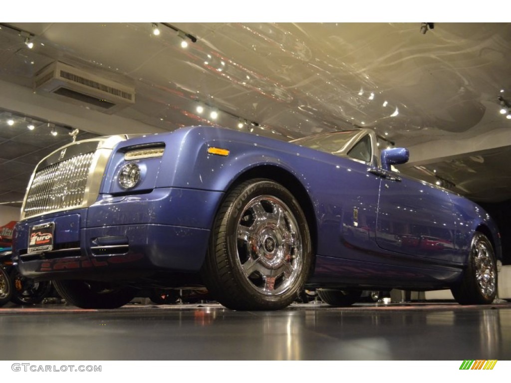 2008 Phantom Drophead Coupe  - Metropolitan Blue / Light Creme photo #9
