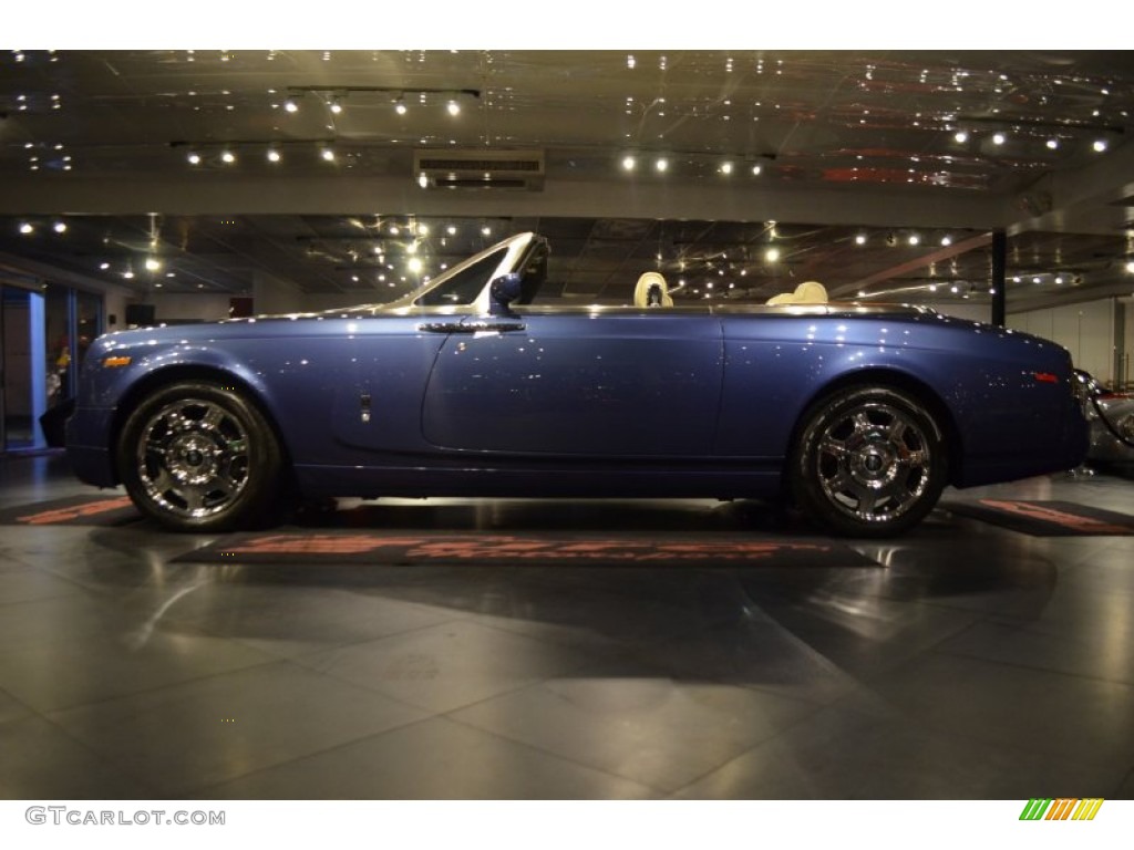 2008 Phantom Drophead Coupe  - Metropolitan Blue / Light Creme photo #12