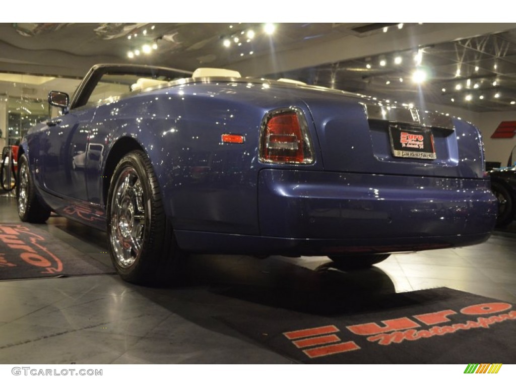 2008 Phantom Drophead Coupe  - Metropolitan Blue / Light Creme photo #15
