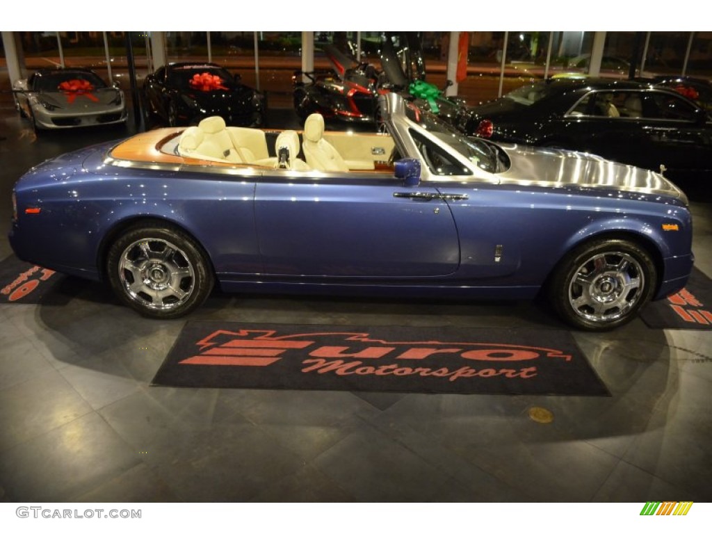 2008 Phantom Drophead Coupe  - Metropolitan Blue / Light Creme photo #23