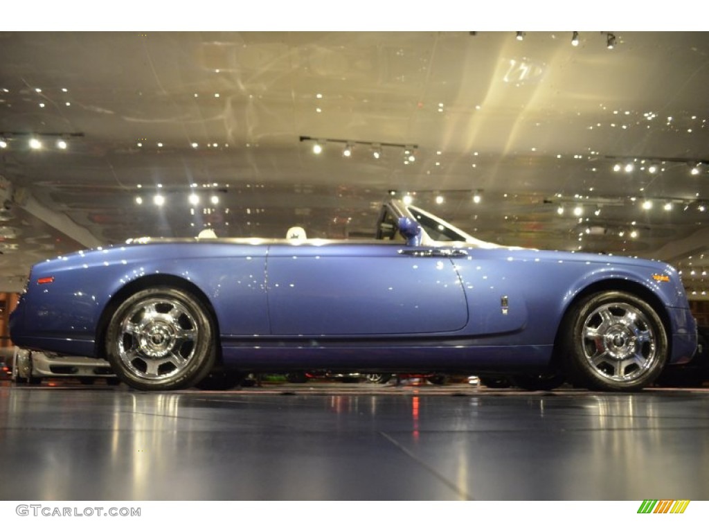2008 Phantom Drophead Coupe  - Metropolitan Blue / Light Creme photo #26