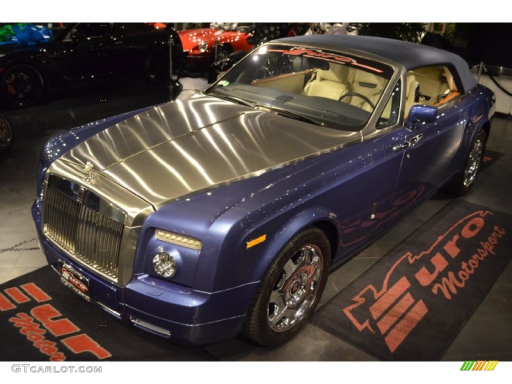 2008 Phantom Drophead Coupe  - Metropolitan Blue / Light Creme photo #33