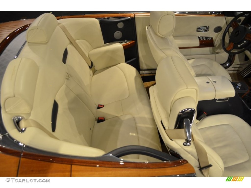 2008 Rolls-Royce Phantom Drophead Coupe Standard Phantom Drophead Coupe Model Rear Seat Photos