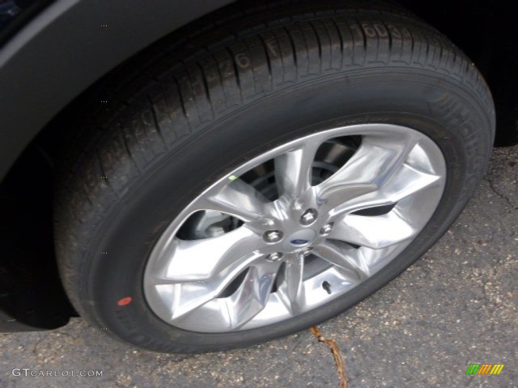 2015 Explorer XLT 4WD - Dark Side / Charcoal Black photo #5