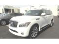 Moonlight White - QX 56 4WD Photo No. 1