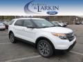 2015 Oxford White Ford Explorer XLT 4WD  photo #1