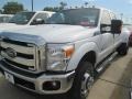Oxford White - F350 Super Duty XLT Crew Cab 4x4 DRW Photo No. 7
