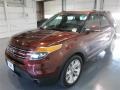 2015 Bronze Fire Ford Explorer Limited  photo #3