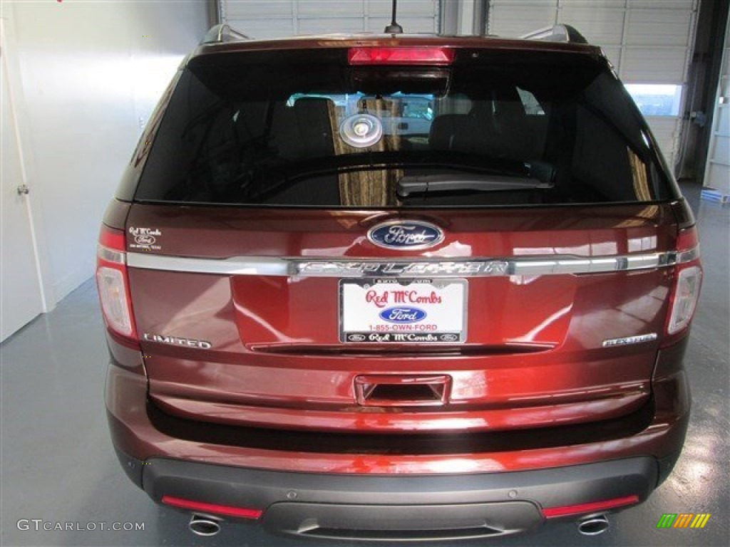 2015 Explorer Limited - Bronze Fire / Medium Light Stone photo #5