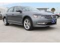 Platinum Gray Metallic 2015 Volkswagen Passat TDI SEL Premium Sedan