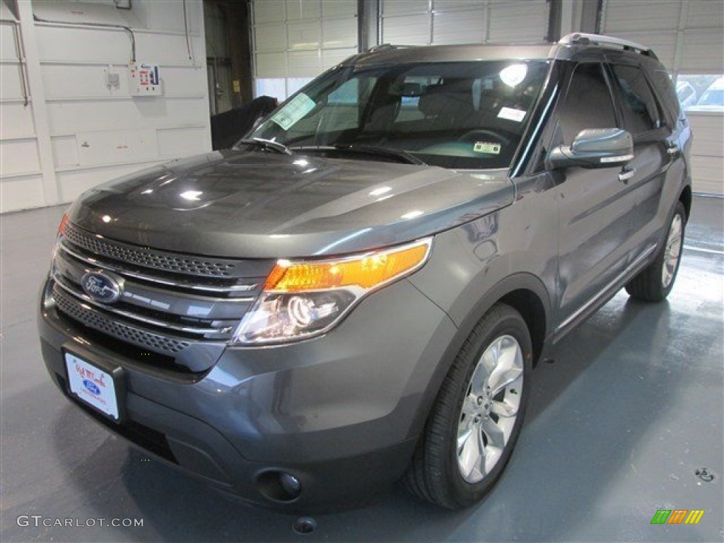 2015 Explorer Limited - Magnetic / Charcoal Black photo #3