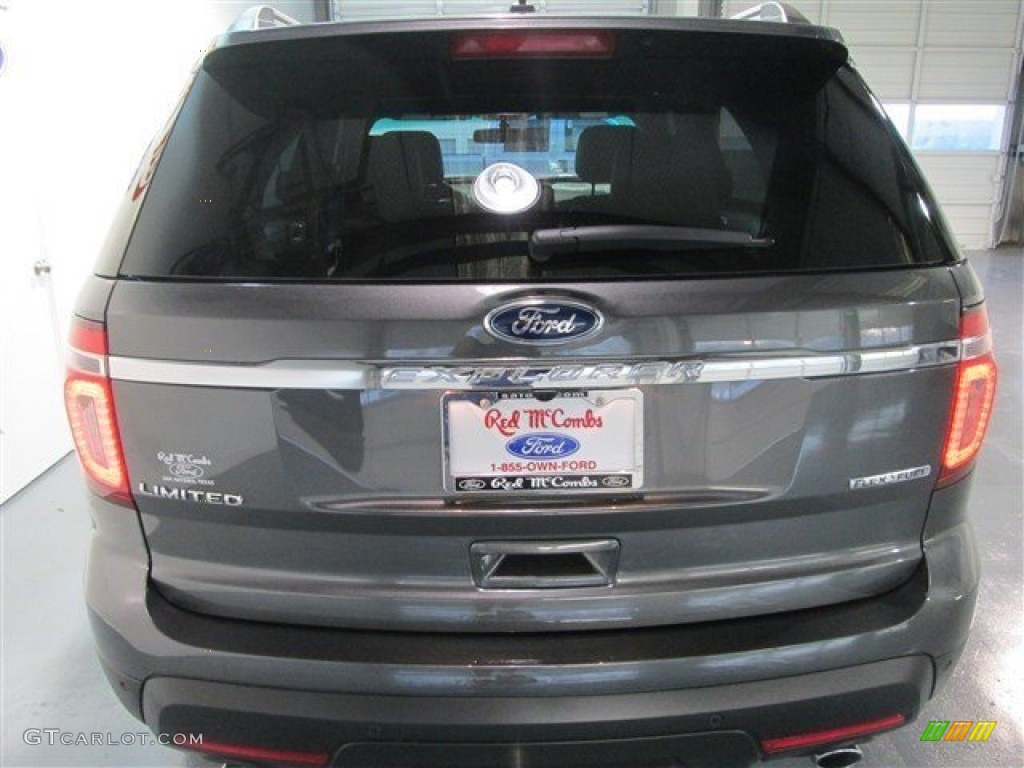 2015 Explorer Limited - Magnetic / Charcoal Black photo #5