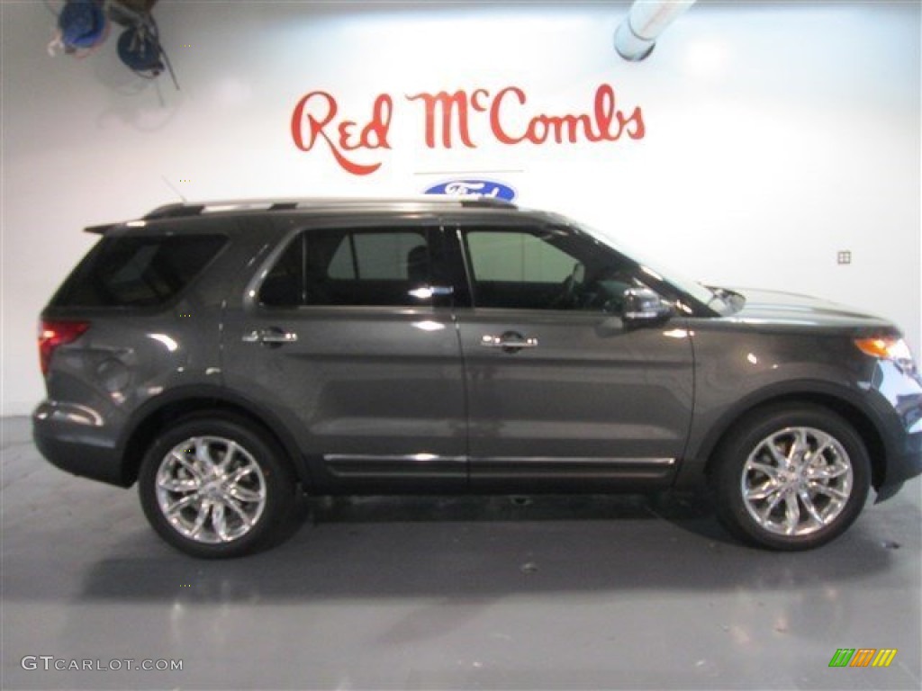 2015 Explorer Limited - Magnetic / Charcoal Black photo #8