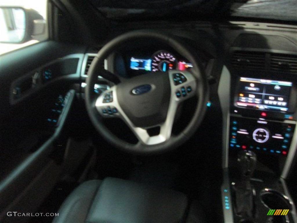 2015 Explorer Limited - Magnetic / Charcoal Black photo #11