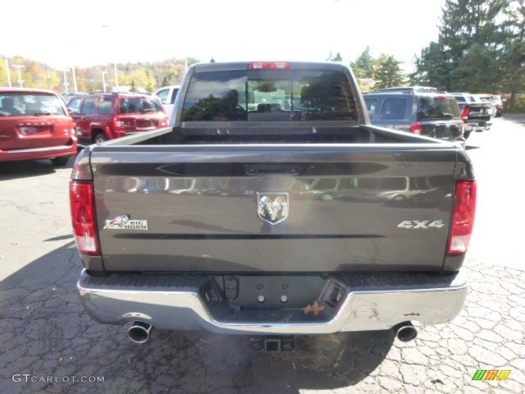 2014 1500 SLT Crew Cab 4x4 - Granite Crystal Metallic / Black/Diesel Gray photo #7