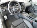 Black/Rock Gray Piping 2015 Audi RS 5 Coupe quattro Interior Color