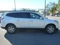 2015 White Diamond Tricoat Chevrolet Traverse LT AWD  photo #6