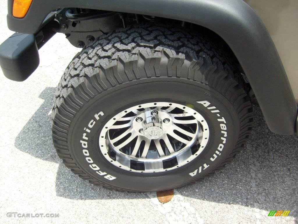 2004 Wrangler SE 4x4 - Light Khaki Metallic / Khaki photo #13