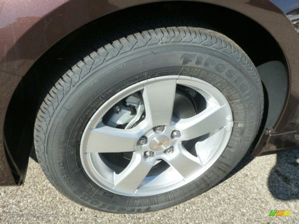 2015 Cruze LT - Autumn Bronze Metallic / Jet Black/Medium Titanium photo #8