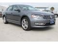 Platinum Gray Metallic 2014 Volkswagen Passat TDI SEL Premium