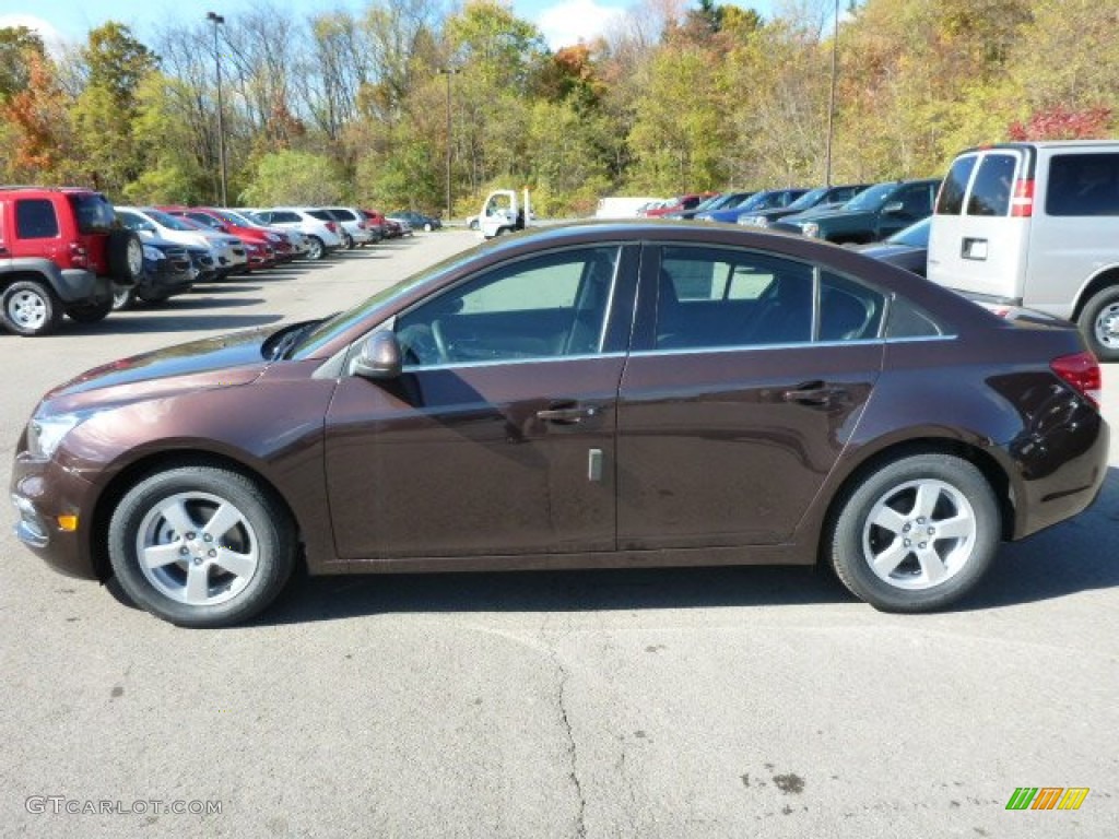 2015 Cruze LT - Autumn Bronze Metallic / Brownstone photo #2