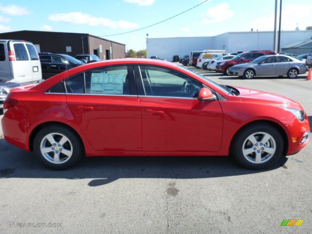 2015 Cruze LT - Red Hot / Brownstone photo #6