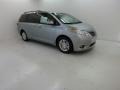 2015 Silver Sky Metallic Toyota Sienna XLE  photo #2