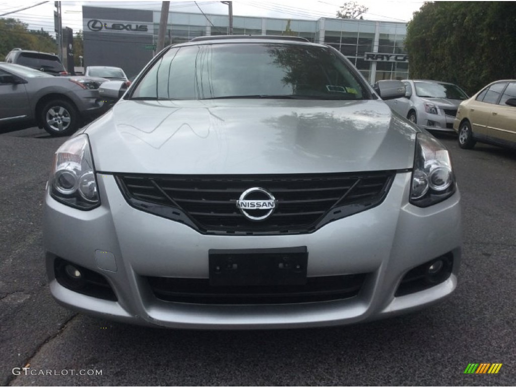 2012 Altima 2.5 S Coupe - Brilliant Silver / Charcoal photo #2