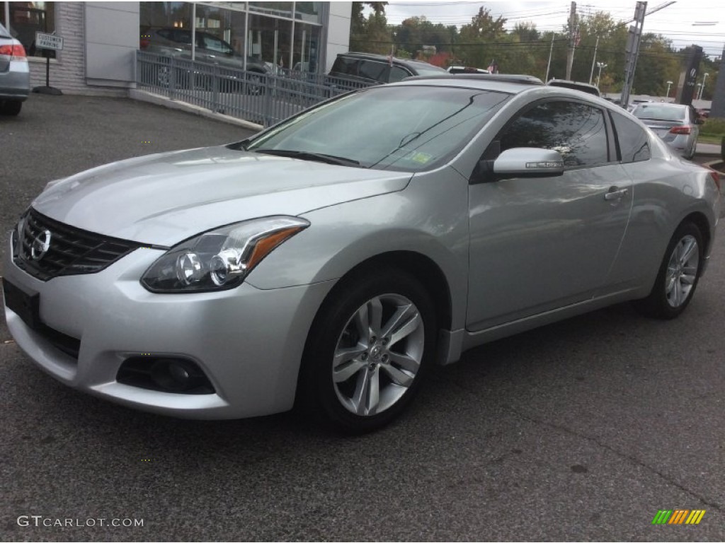 2012 Altima 2.5 S Coupe - Brilliant Silver / Charcoal photo #7