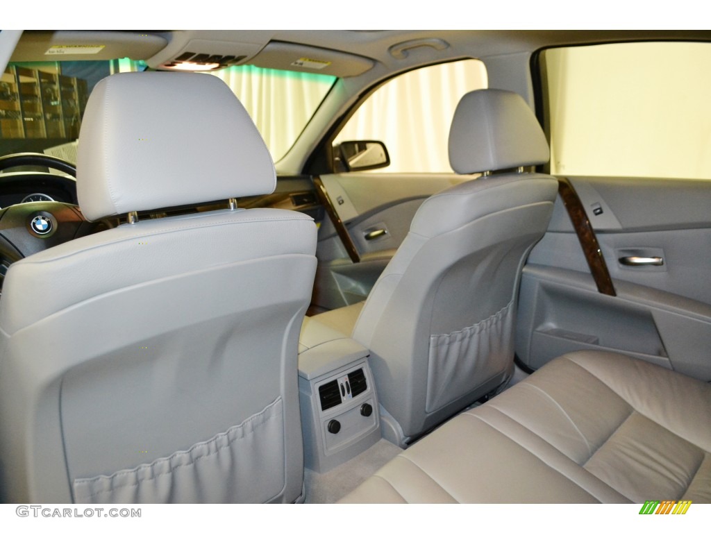 2004 5 Series 525i Sedan - Titanium Grey Metallic / Grey photo #15