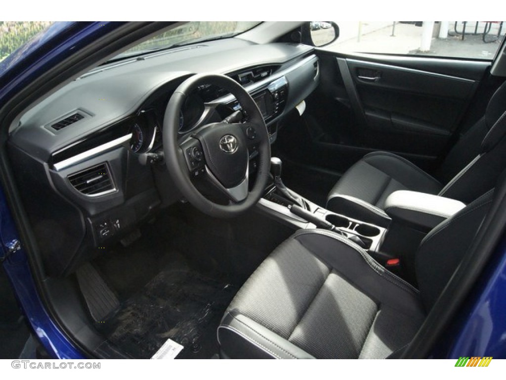 2015 Corolla S Plus - Blue Crush Metallic / S Black photo #5