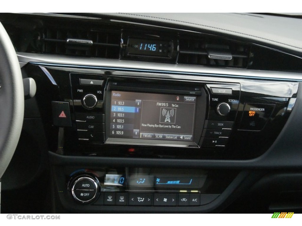 2015 Corolla S Plus - Blue Crush Metallic / S Black photo #6