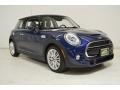 2015 Deep Blue Metallic Mini Cooper S Hardtop 2 Door  photo #2